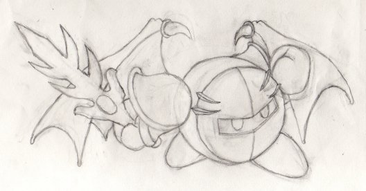 Meta Knight from Kirby games